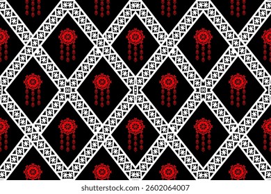 Geometric ethnic pattern seamless design for background ,Tribal geometric seamless patterns, ethnic design, hipster backdrop, wallpaper Background, Design curtain, carpet ,fabric ,textile	