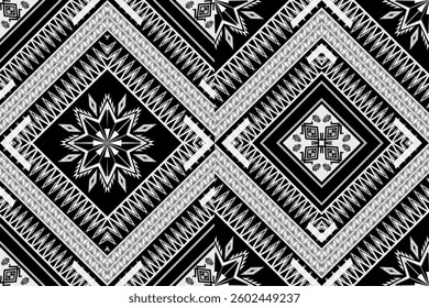 Geometric ethnic pattern seamless design for background ,Tribal geometric seamless patterns, ethnic design, hipster backdrop, wallpaper Background, Design curtain, carpet ,fabric ,textile