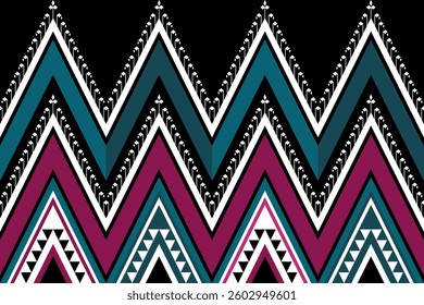 Geometric ethnic pattern seamless design for background ,Tribal geometric seamless patterns, ethnic design, hipster backdrop, wallpaper Background, Design curtain, carpet ,fabric ,textile