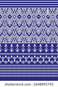 Geometrisches ethnisches Muster , nahtloses Design , Pixel , Hintergrund und Tapete.Nahtloses Muster inspiriert von Monthicha . 
Kann für das Design für Abdeckung, Stoff, Textilien, Tapeten und Geschenkkarte verwendet werden.
