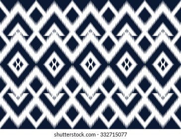 Geometric ethnic pattern seamless design for background or wallpaper.