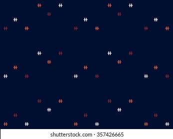 Geometric ethnic pattern seamless design for background or wallpaper.