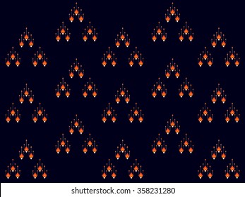 Geometric ethnic pattern seamless design for background or wallpaper.