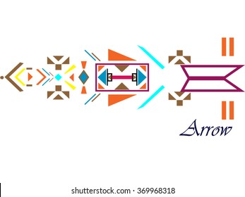 Geometric ethnic pattern seamless design for background or wallpaper.