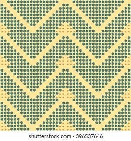 Geometric ethnic pattern seamless design for background or wallpaper.
