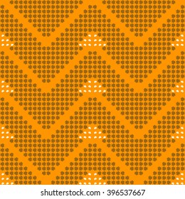 Geometric ethnic pattern seamless design for background or wallpaper.