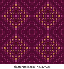 Geometric ethnic pattern seamless design for background or wallpaper. Colorful repeating background texture. Fabric, cloth design, wallpaper, wrapping. 