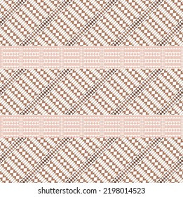 Geometric ethnic pattern seamless fabric clothes background minimal heart warm sweater simple wallpaper beige