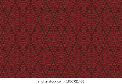 Geometric ethnic pattern seamless flower color oriental. seamless pattern. Design for fabric, curtain, background, carpet, wallpaper, clothing, wrapping, Batik, fabric,Vector illustration