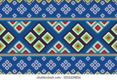 Geometrisches ethnisches Muster nahtlose Blütenfarbe Braun. nahtloses Muster. Design für Stoff, Vorhang, Hintergrund, Teppich, Tapete, Kleidung, Umhüllung, Batik, Stoff,Vektorgrafik