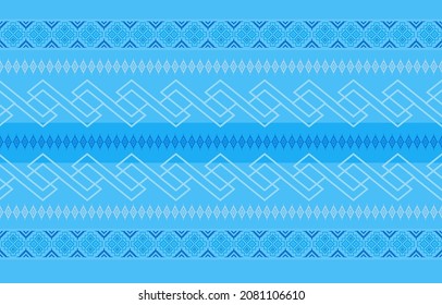 Geometric ethnic pattern seamless flower color oriental. seamless pattern. Design for fabric, curtain, background, carpet, wallpaper, clothing, wrapping, Batik, fabric,Vector illustration