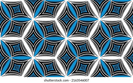 Geometric ethnic pattern seamless flower color. seamless pattern. Design for fabric, curtain, background, carpet, wallpaper, clothing, wrapping, Batik, fabric,Vector illustration. pattern sty