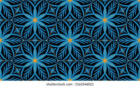 Patrón geométrico étnico sin fisuras en el color de las flores. patrón impecable. Diseño para tela, cortina, fondo, alfombra, papel pintado, ropa, envoltura, Batik, tela, ilustración vectorial. tinte