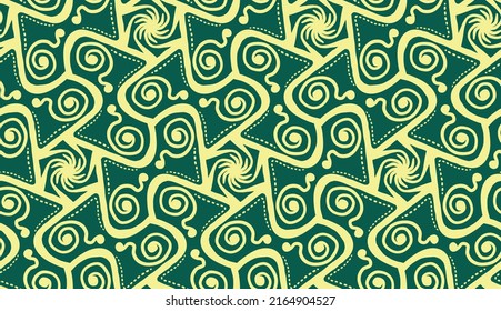 Geometric ethnic pattern seamless flower color. seamless pattern. Design for fabric, curtain, background, carpet, wallpaper, clothing, wrapping, Batik, mandalas, fabric,Vector illustration.