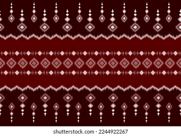 Patrón geométrico étnico sin fisuras color de flores oriental. patrón impecable. Diseño para tela, cortina, fondo, alfombra, papel pintado, ropa, envoltura, Batik, tela,Ilustración vectorial