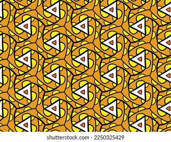 Geometric ethnic pattern seamless flower color oriental.
seamless pattern. Design for fabric, curtain, background, carpet, wallpaper, clothing, wrapping, Batik, fabric,Vector illustration.