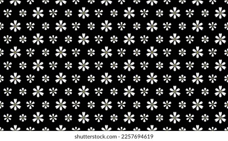 Geometric ethnic pattern seamless flower color oriental.
seamless pattern.Design for fabric,curtain,black background, carpet, shawl,clothing,wrapping, Batik,fabric,handkerchief,Vector illustration.