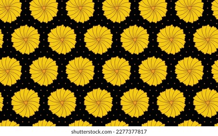 Geometric ethnic pattern seamless flower color oriental.
seamless pattern.Design for fabric,curtain,black background, carpet, shawl,clothing,wrapping, Batik,fabric,handkerchief,Vector illustration.
