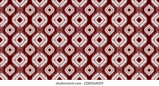 Geometric ethnic pattern seamless flower color oriental. seamless pattern. Design for fabric, curtain, background, carpet, wallpaper, clothing, wrapping, Batik, fabric,Vector illustration