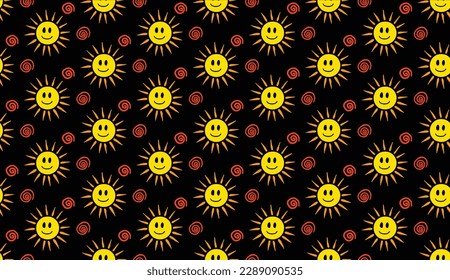 Geometric ethnic pattern seamless flower color oriental.
seamless pattern.Design for fabric,curtain,black background, carpet, shawl,clothing,wrapping, Batik,fabric,handkerchief,Vector illustration.