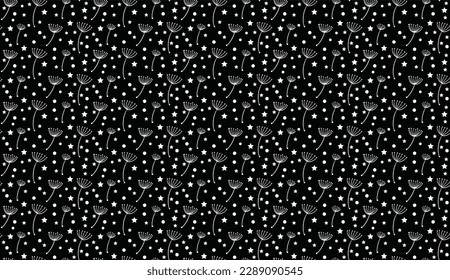 Patrón geométrico étnico sin fisuras color de flores oriental.
diseño para tela, cortina, fondo negro, alfombra, chal, ropa, envoltura, batik, tela, pañuelo, ilustración vectorial.
