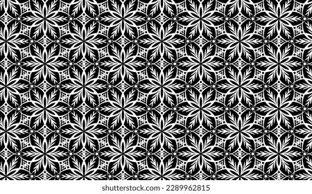 Patrón geométrico étnico sin fisuras color de flores oriental.
diseño para tela, cortina, fondo negro, alfombra, chal, ropa, envoltura, batik, tela, pañuelo, ilustración vectorial.
