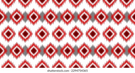 Geometrisches ethnisches Muster nahtlose Blumenfarbe orientalisch. nahtloses Muster. Design für Stoff, Vorhang, Hintergrund, Teppich, Tapete, Kleidung, Umhüllung, Batik, Stoff,Vektorgrafik