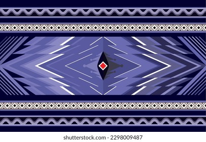 Geometric ethnic pattern seamless flower color oriental. seamless pattern. Design for fabric, curtain, background, carpet, wallpaper, clothing, wrapping, Batik fabric,Vector illustration.pattern style