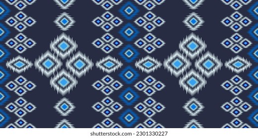 Patrón geométrico étnico sin fisuras color de flores oriental. patrón impecable. Diseño para tela, cortina, fondo, alfombra, papel pintado, ropa, envoltura, Batik, tela,Ilustración vectorial