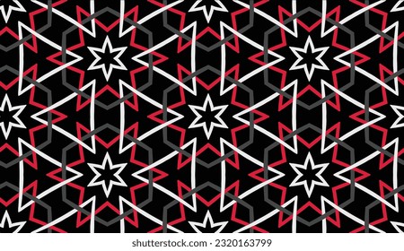 Geometric ethnic pattern seamless flower color. seamless pattern. Design for fabric,curtain,background,carpet,wallpaper,clothing,wrapping,Batik,mandalas,fabric,Vector illustration. pattern style.
