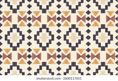 Geometric ethnic pattern seamless, Native American ethnic design, Southwestern decor design for background ,curtain, carpet, wallpaper, clothing, wrapping, Batik, vector illustration.