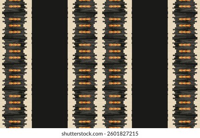 Geometric ethnic pattern seamless, Native American ethnic design, Southwestern decor design for background ,curtain, carpet, wallpaper, clothing, wrapping, Batik, vector illustration.