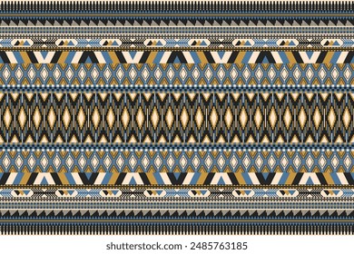 Geometric ethnic pattern, seamless pattern of the Navajo tribe. Native American. Seamless vector pattern, seamless Mexican rug, woven carpet. Folk embroidery, Bohemian, Aztec style.