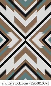 Geometric ethnic pattern seamless. Style ethnic American Aztec seamless colorful textile. Design for background,wallpaper,fabric,carpet,ornaments,decoration,clothing,Batik,wrapping,Vector illustration