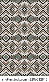 Geometric ethnic pattern seamless. Style ethnic American Aztec seamless colorful textile. Design for background,wallpaper,fabric,carpet,ornaments,decoration,clothing,Batik,wrapping,Vector illustration