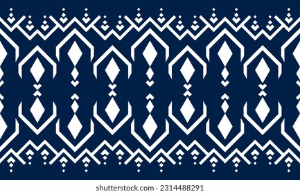Geometric ethnic pattern seamless triangle color oriental. seamless pattern. Design for fabric, curtain, background, carpet, wallpaper,clothing,wrapping,Batik,fabric,Vector illustration.pattern sty