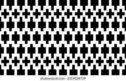 Geometric ethnic pattern seamless triangle color oriental. seamless pattern. Design for fabric, curtain, background, carpet, wallpaper,clothing,wrapping,Batik,fabric,Vector illustration.pattern sty