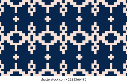 Geometric ethnic pattern seamless triangle color oriental. seamless pattern. Design for fabric, curtain, background, carpet, wallpaper,clothing,wrapping,Batik,fabric,Vector illustration.pattern sty