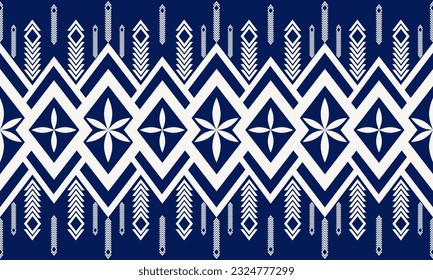 Geometric ethnic pattern seamless triangle color oriental. seamless pattern. Design for fabric, curtain, background, carpet, wallpaper,clothing,wrapping,Batik,fabric,Vector illustration.pattern sty