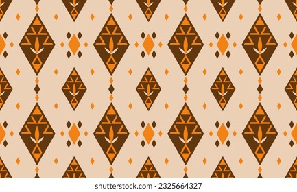 Geometric ethnic pattern seamless triangle color oriental. seamless pattern. Design for fabric, curtain, background, carpet, wallpaper,clothing,wrapping,Batik,fabric,Vector illustration.pattern sty