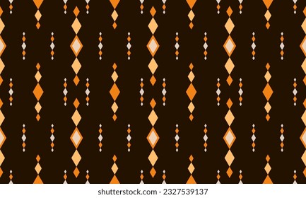 Geometric ethnic pattern seamless triangle color oriental. seamless pattern. Design for fabric, curtain, background, carpet, wallpaper,clothing,wrapping,Batik,fabric,Vector illustration.pattern sty