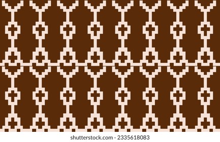 Geometric ethnic pattern seamless triangle color oriental. seamless pattern. Design for fabric, curtain, background, carpet, wallpaper, clothing, wrapping, Batik, fabric,Vector illustration. pattern s