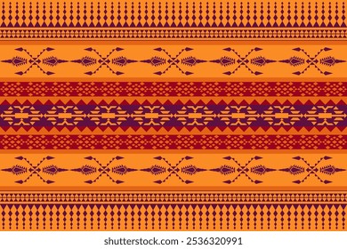 patrón étnico geométrico Patrón tribal inconsútil Joyería nativa americana Estilo de decoración étnica del suroeste Ornamento geométrico Patrón de Vector inconsútil Mantas mexicanas, bufandas, alfombras, azulejos