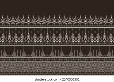 geometric ethnic pattern seamless pattern vector. style ethnic abstract geometry two tone textile. pattern for fabric, background,winter,pillow,wallpaper,carpet,decoration,ethnic,batik,decorative.