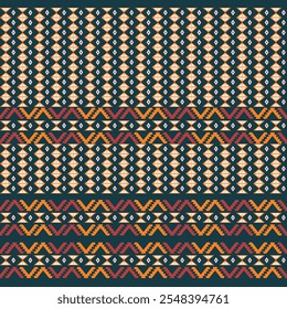 
Geometric ethnic pattern. Seamless vector tribal pattern. Native American ornament. Southwestern ethnic decor style. Geometric ornament. Seamless vector pattern. Mexican blanket. Carpet. Rug. Tile. 
