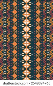 
Geometric ethnic pattern. Seamless vector tribal pattern. Native American ornament. Southwestern ethnic decor style. Geometric ornament. Seamless vector pattern. Mexican blanket. Carpet. Rug. Tile. 
