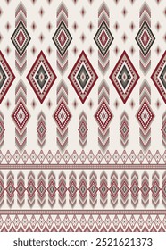 Geometric ethnic pattern traditional, can be use in fabric, clothing, textile, wrapping, pant, wallpaper, background, fashion industry, embroidery, print, patchwork, illustration.