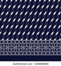 Geometric ethnic pattern traditional design