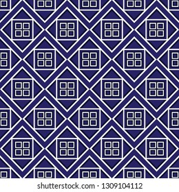 Geometric ethnic pattern traditional Design for background,carpet,wallpaper,clothing,wrapping,Batik,fabric,sarong,Vector illustration embroidery style.