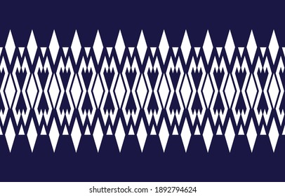 Patrón geométrico étnico tradicional Diseño para fondo, alfombra, papel pintado, ropa, envoltura, batik, tela, sarong